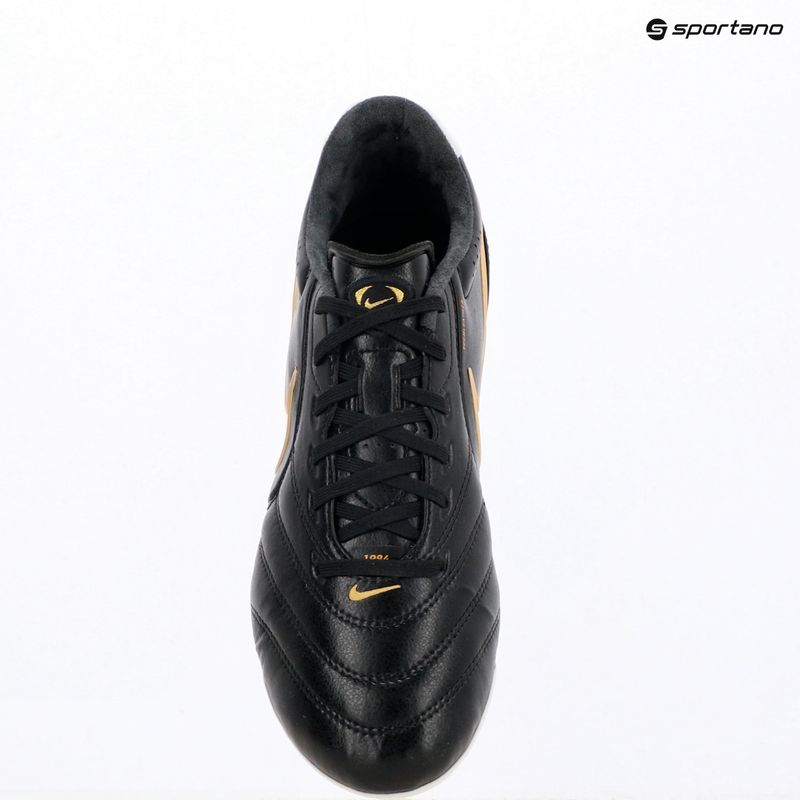 Vyriški futbolo bateliai Nike Tiempo Ligera Pro FG black/white 12
