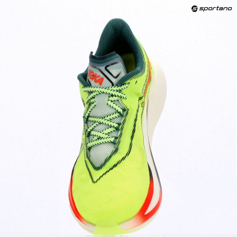 Bėgimo batai HOKA Cielo X1 3.0 neon yuzu/thyme 18