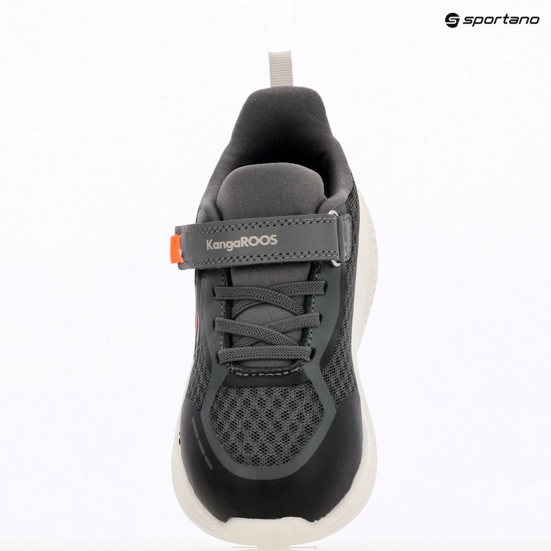 Vaikiški batai KangaROOS K-RDI Pebble EV steel grey/neon orange 9