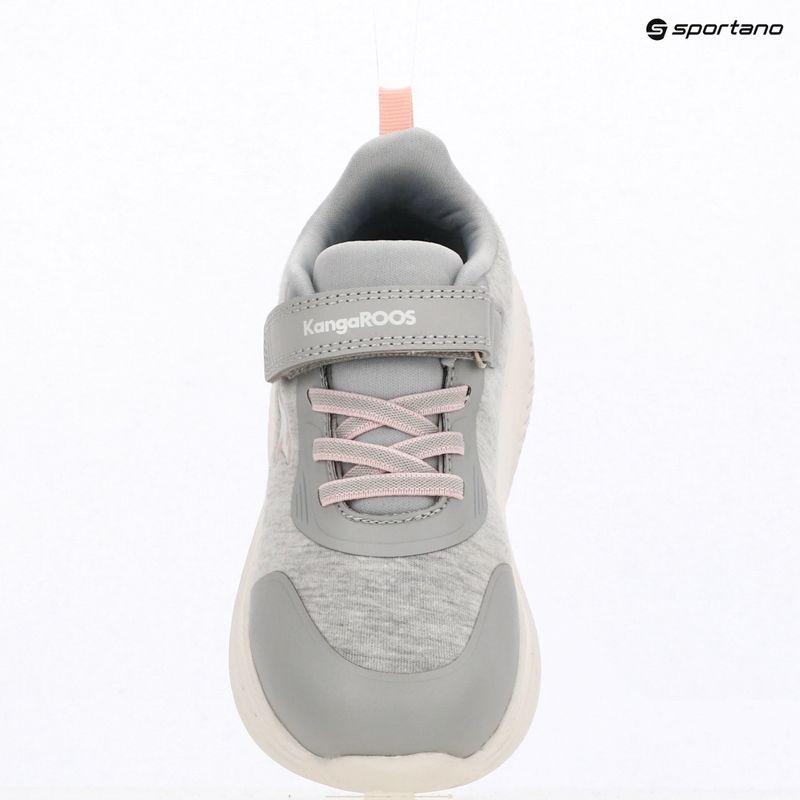 Vaikiški batai KangaROOS K-RDI Cushies EV vapor grey/frost pink 9