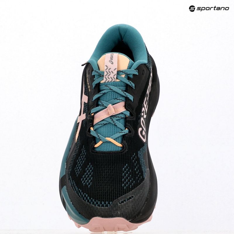 Moteriški bėgimo bateliai ASICS Trabuco 14 GTX black/morganite 9