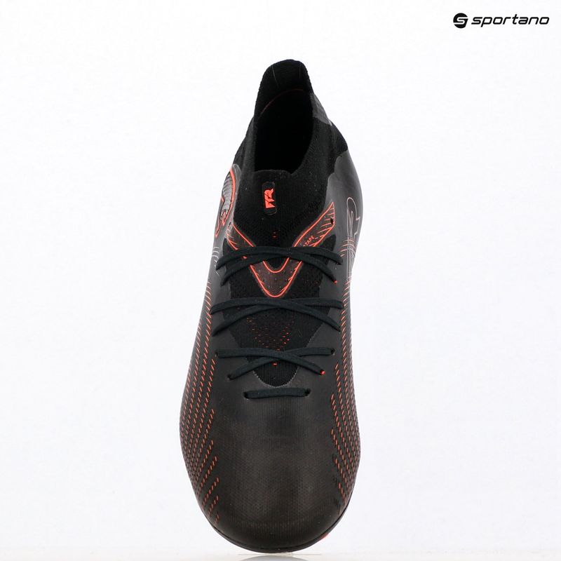 Vaikiški futbolo batai PUMA Future 9 Pro FG/AG Jr puma black/puma white/blue jewel 16