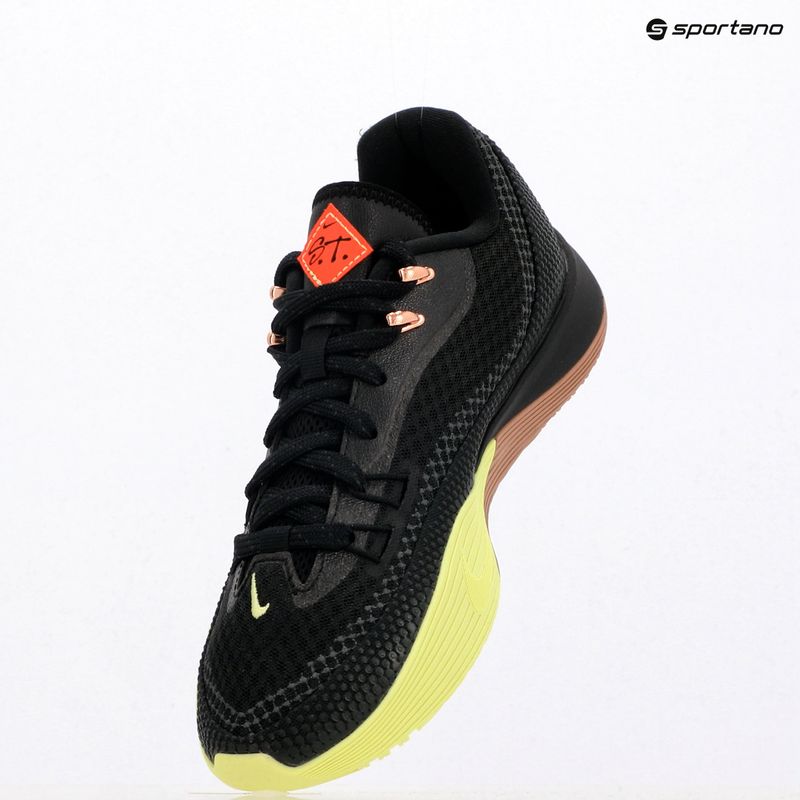 Vyriški krepšinio batai Nike Street Flare black/light lemon twist/desert dust/black 9