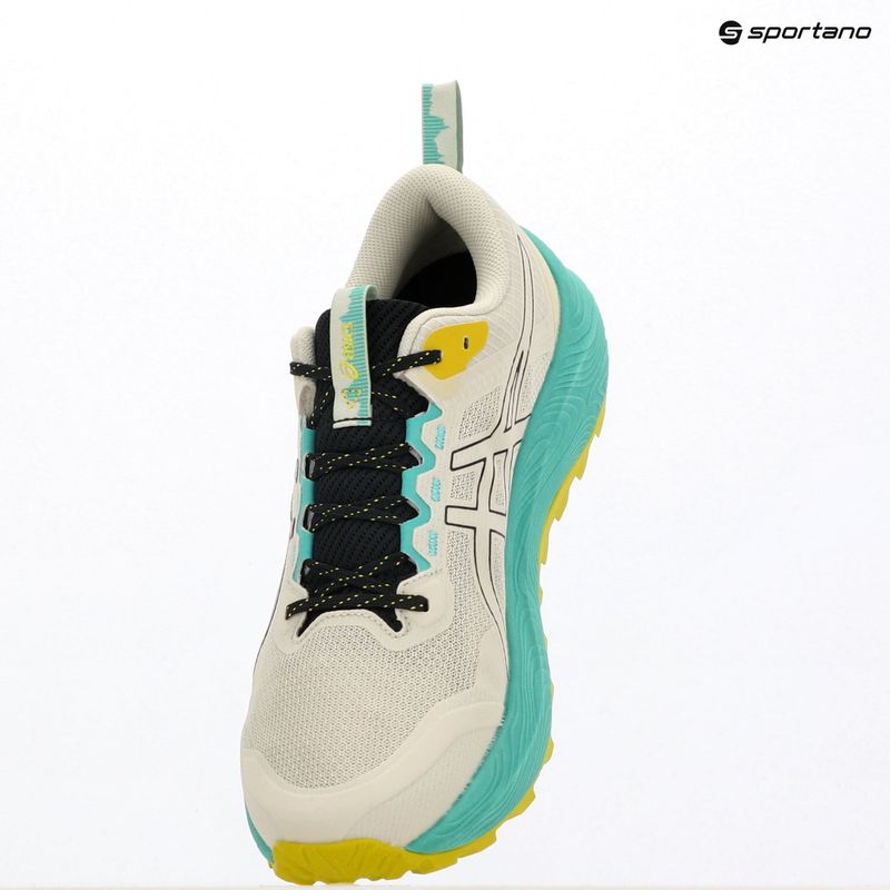 Vyriški bėgimo bateliai ASICS Trabuco Terra 3 light dust/black 11