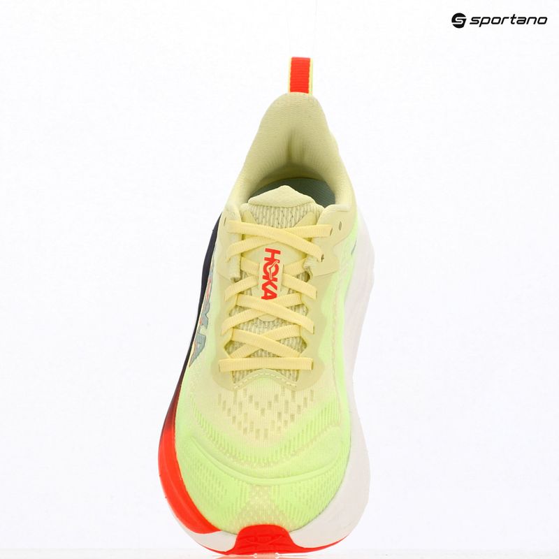Moteriški bėgimo bateliai HOKA Skyflow sunlight/neon yuzu 10