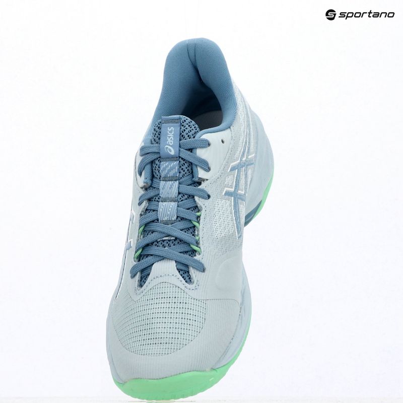 Vyriški tinklinio bateliai ASICS Netburner Ballistic FF 4 cool grey/saba blue 9