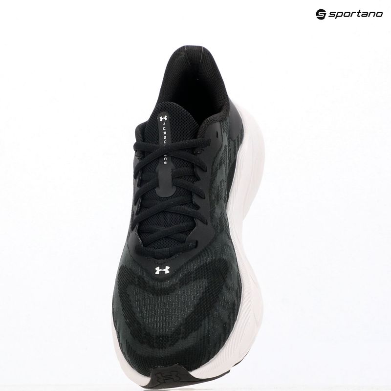 Vyriški bėgimo batai Under Armour Turbulance 3 black/black/metallic silver 7