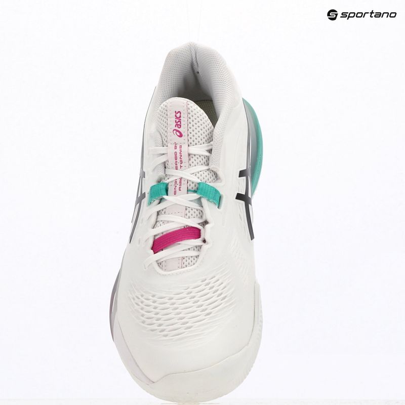 Vyriški teniso bateliai ASICS Gel-Resolution X Clay white/aurora green 16