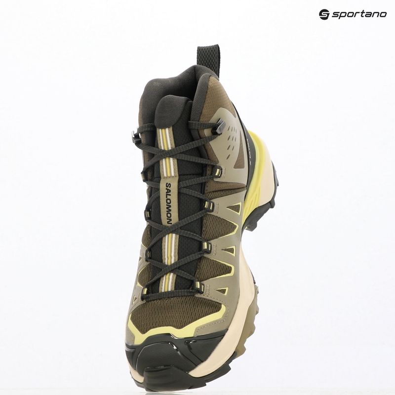 Vyriški žygio batai Salomon X Ultra 360 Edge Mid GTX olive night/aloe 9