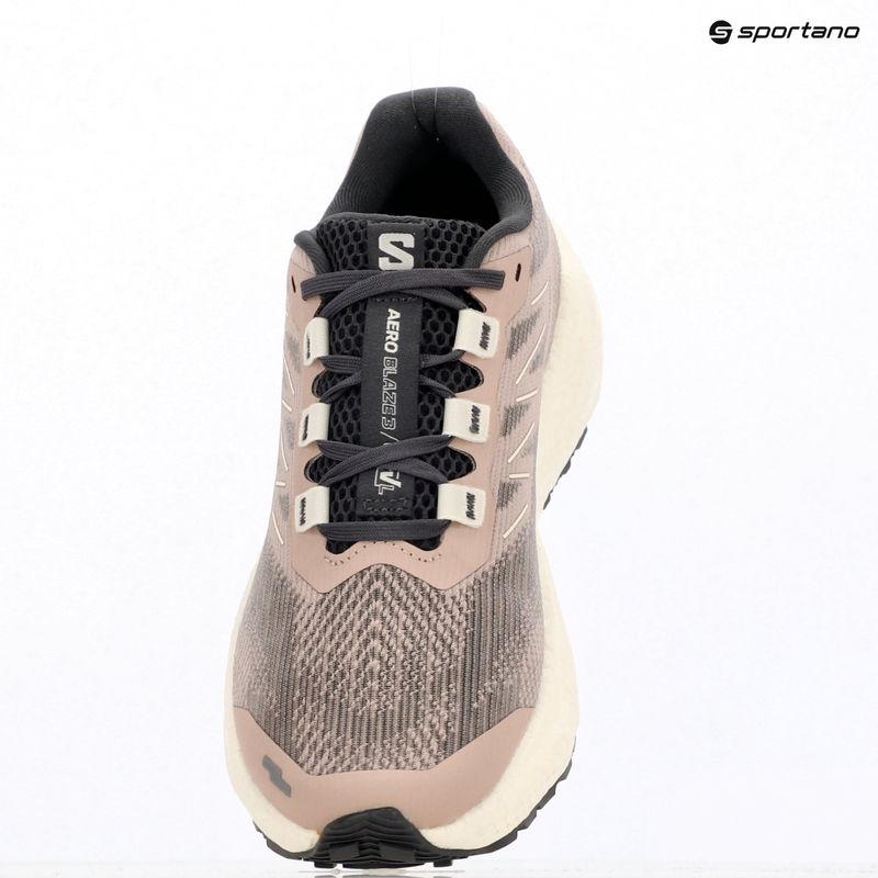 Moteriški bėgimo batai Salomon Aero Blaze 3 GRVL shadow gray/vanilla ice/9iron 9