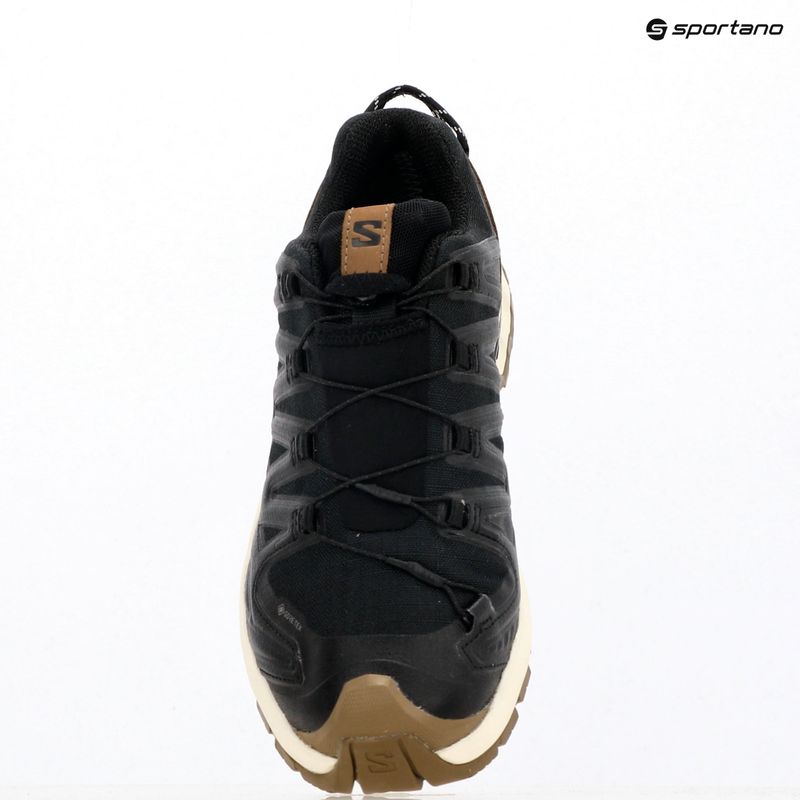 Moteriški bėgimo batai alomon XA PRO 3D V9 GTX Lifelong black/coyote brown/vanilla ice 9