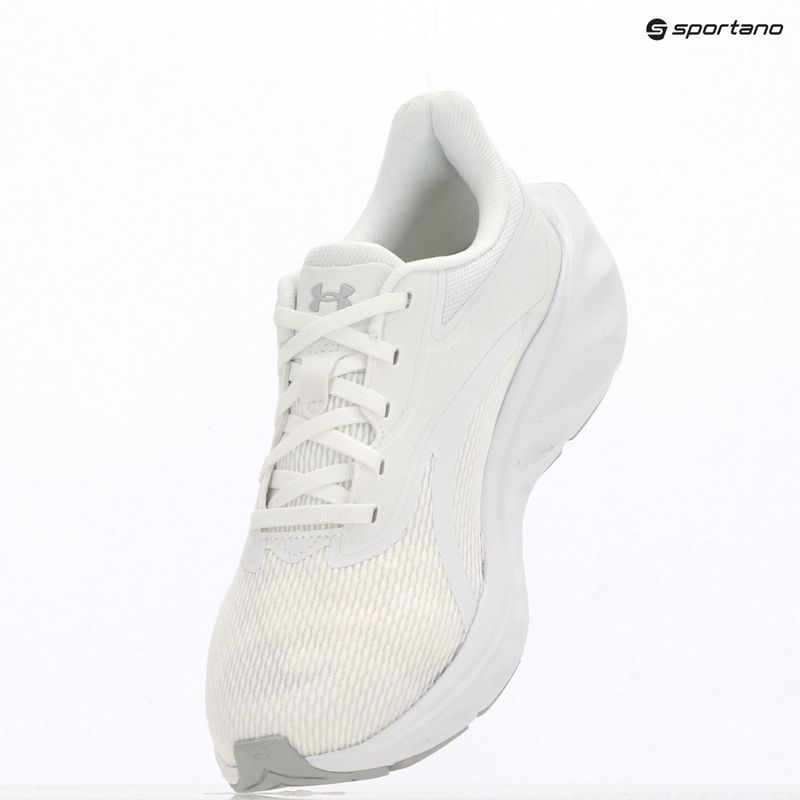 Moteriški bėgimo batai Under Armour Ascend white/black/distant gray 11