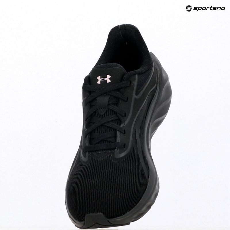 Moteriški bėgimo batai Under Armour Ascend black/black/anthracite 11