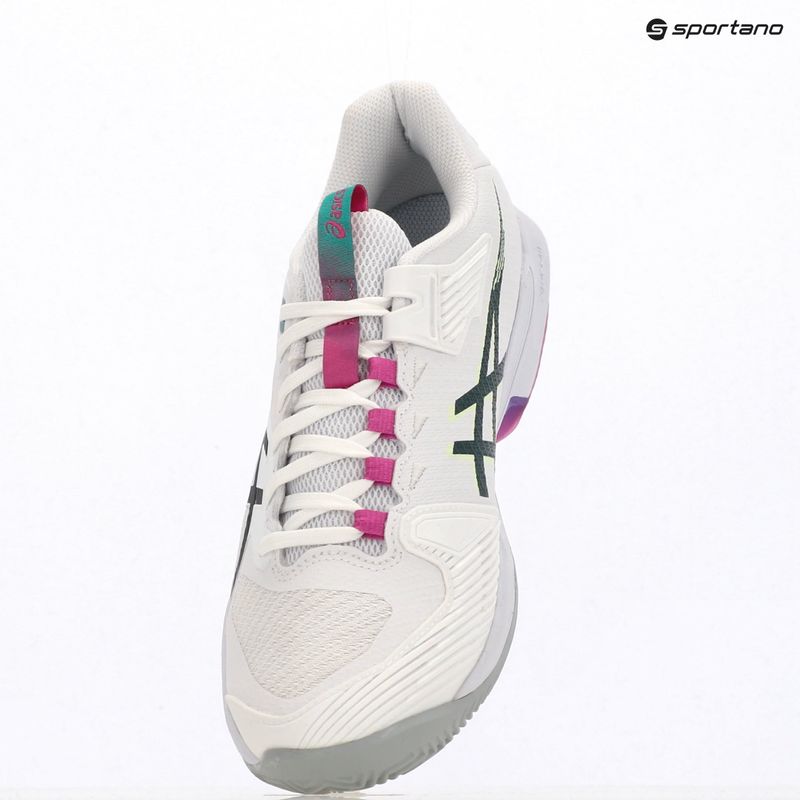 Vyriški teniso bateliai ASICS Solution Speed FF 4 Clay white/digital sakura 9