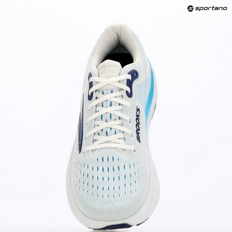 Vyriški bėgimo batai Brooks Ghost Max 3 bright white/beacon blue/teal 17