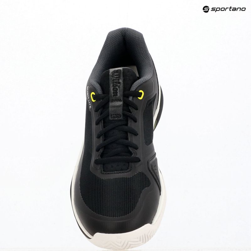 Vyriški teniso batai Wilson Rush Lite 5 black/white/safety yellow 9