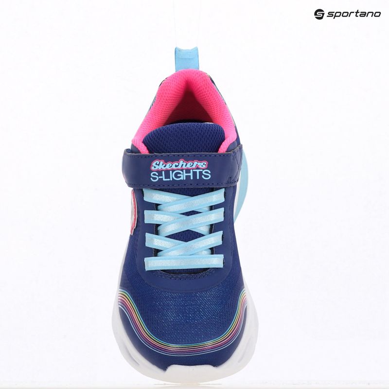 Vaikiški batai SKECHERS Cosmic Glow Rainbow Beam blue 3