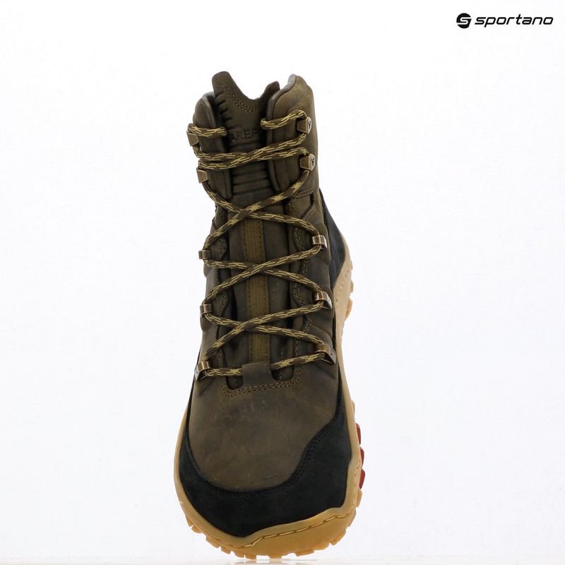 Vyriški barefoot batai Vivobarefoot Tracker Leather dark olive 10