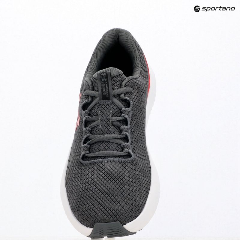 Vyriški bėgimo batai Under Armour Charged Surge 4 castlerock/red/red 7