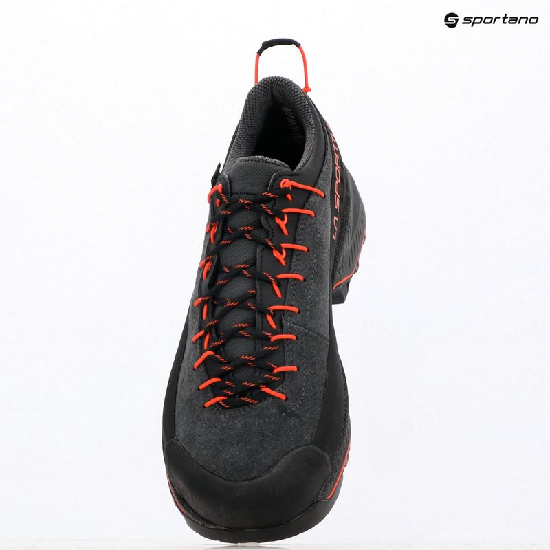 Vyriški priėjimo prie trasų batai La Sportiva TX4 Evo GTX carbon/cherry tomato 8