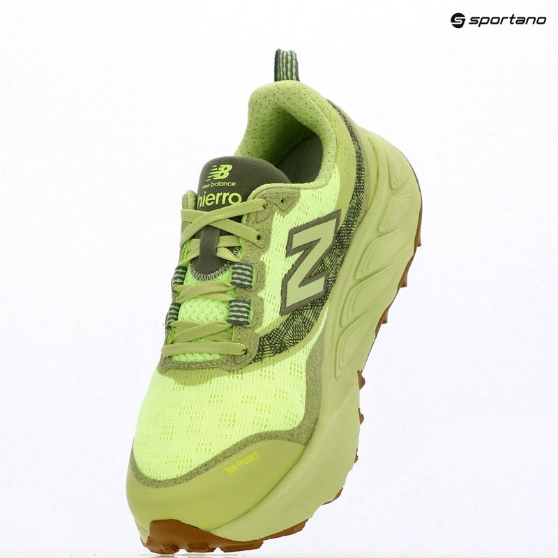 Vyriški bėgimo batai New Balance Fresh Foam Hierro V9 afterglow/dark olivine 9
