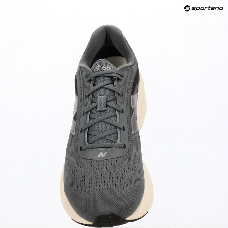 Vyriški bėgimo batai  New Balance Fresh Foam 680's V9 castlerock/faded black/gold metallic 9