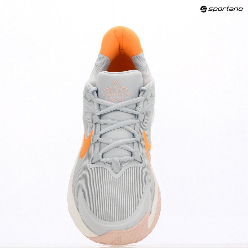 Vaikiški bėgimo bateliai Nike Star Runner 4 pure platinum/echo pink/peach cream 9
