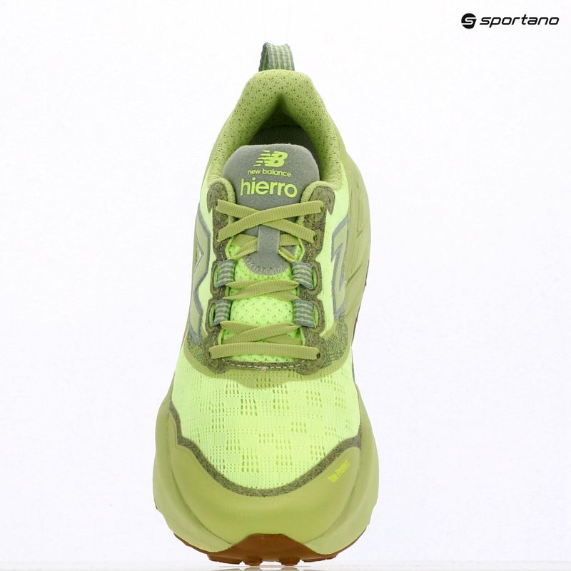 Moteriški bėgimo batai New Balance Fresh Foam X Hierro V9 afterglow/mosaic green 12