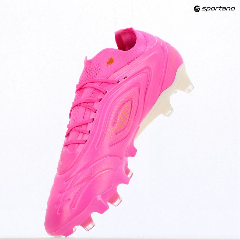 Futbolo batai New Balance Tekela Pro Low V5 FG pink heat/metallic gold/pink satin 9