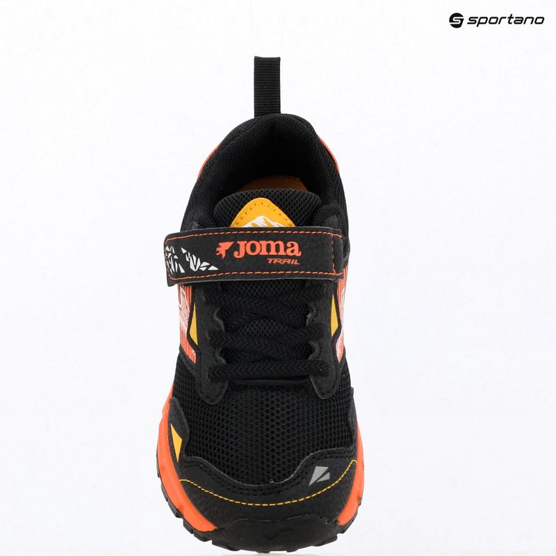 Vaikiški bėgimo bateliai Joma Tundra Jr black/orange 9