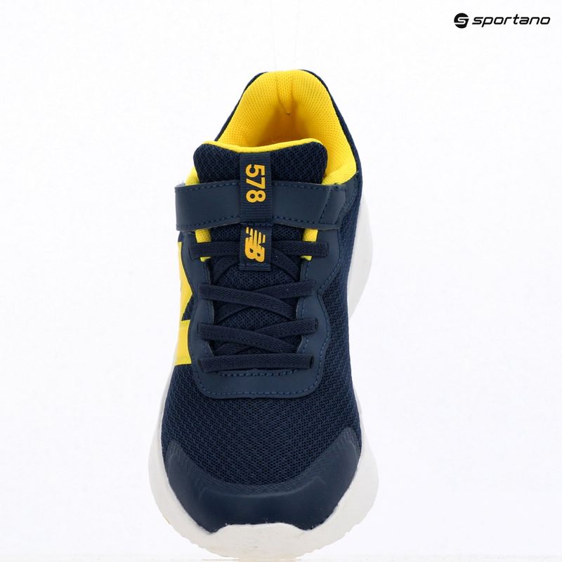 Vaikiški batai New Balance 578's V1 team navy/punch yellow 9
