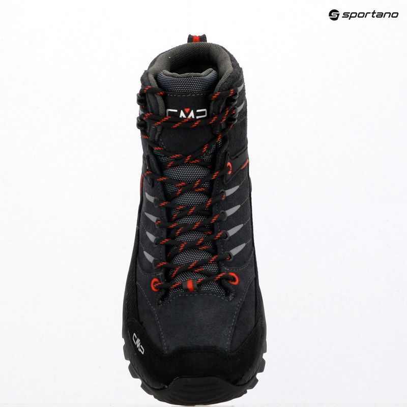 Vyriški žygio batai CMP Rigel 2.0 Mid Waterproof titanium/ferrari 9