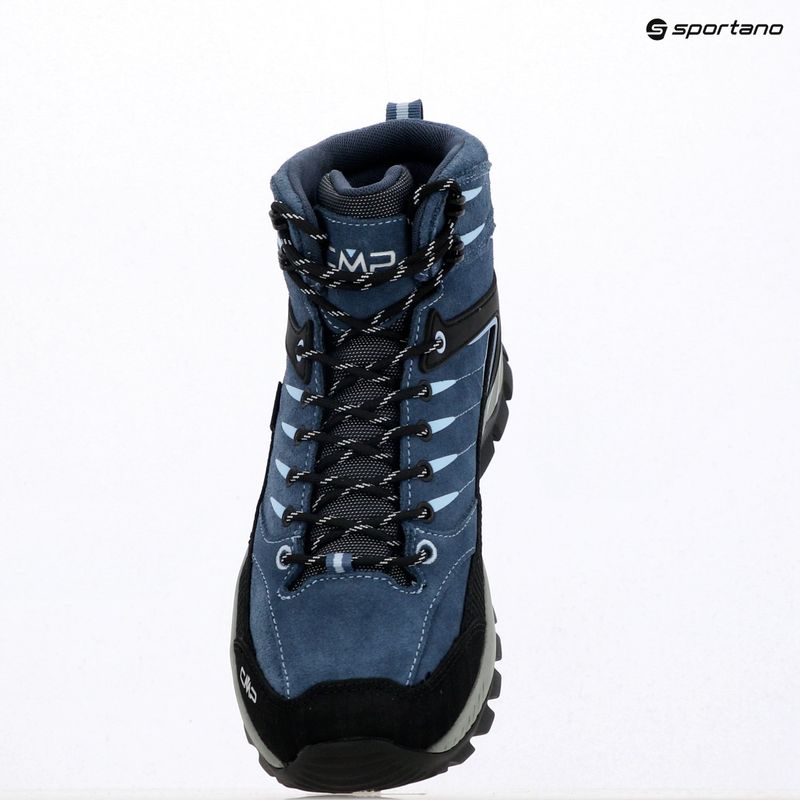 Moteriški žygio batai CMP Rigel 2.0 Mid Waterproof space/sky blue 9