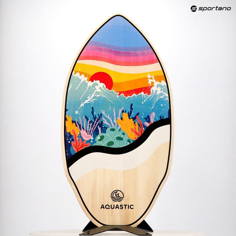Skimboardo lenta AQUASTIC Lagoon 39" colorful 6