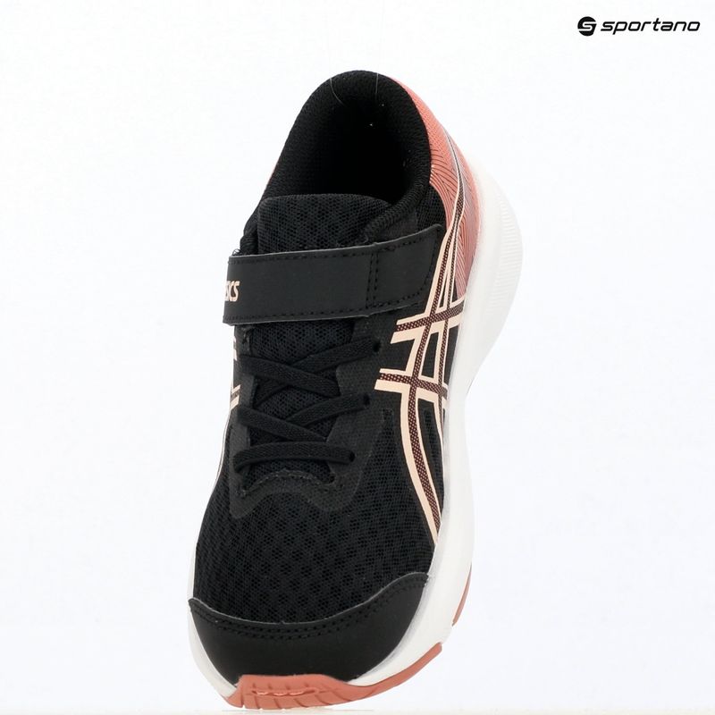 Vaikiški bėgimo bateliai ASICS Patriot 14 PS black/pearl pink 11