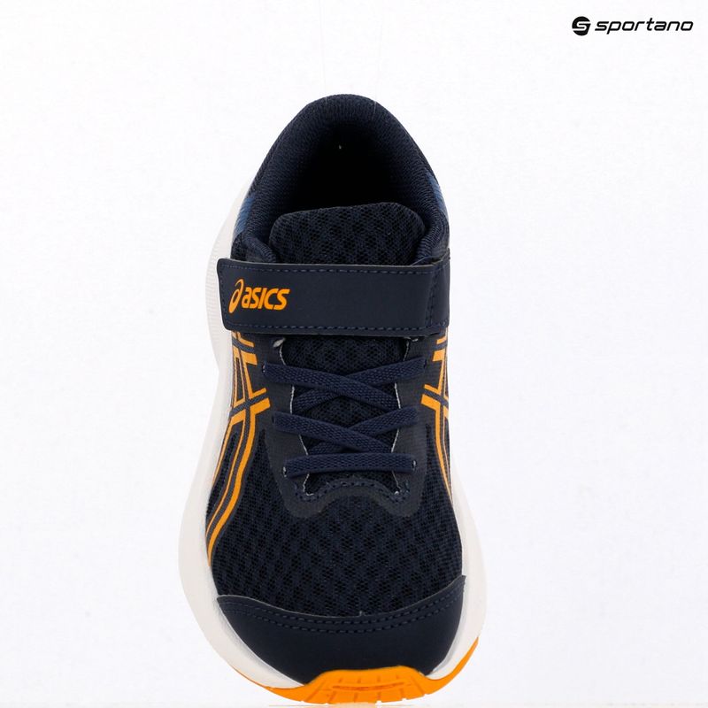 Vaikiški bėgimo bateliai ASICS Patriot 14 PS midnight/golden yellow 11