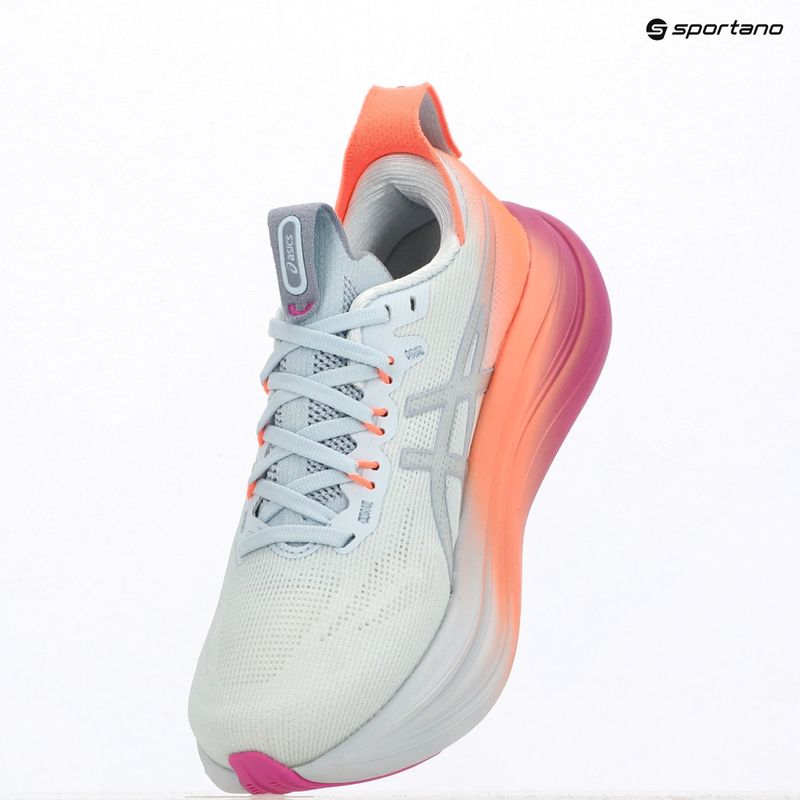Moteriški bėgimo batai ASICS Gel-Nimbus 28 sky/digital sakura 17