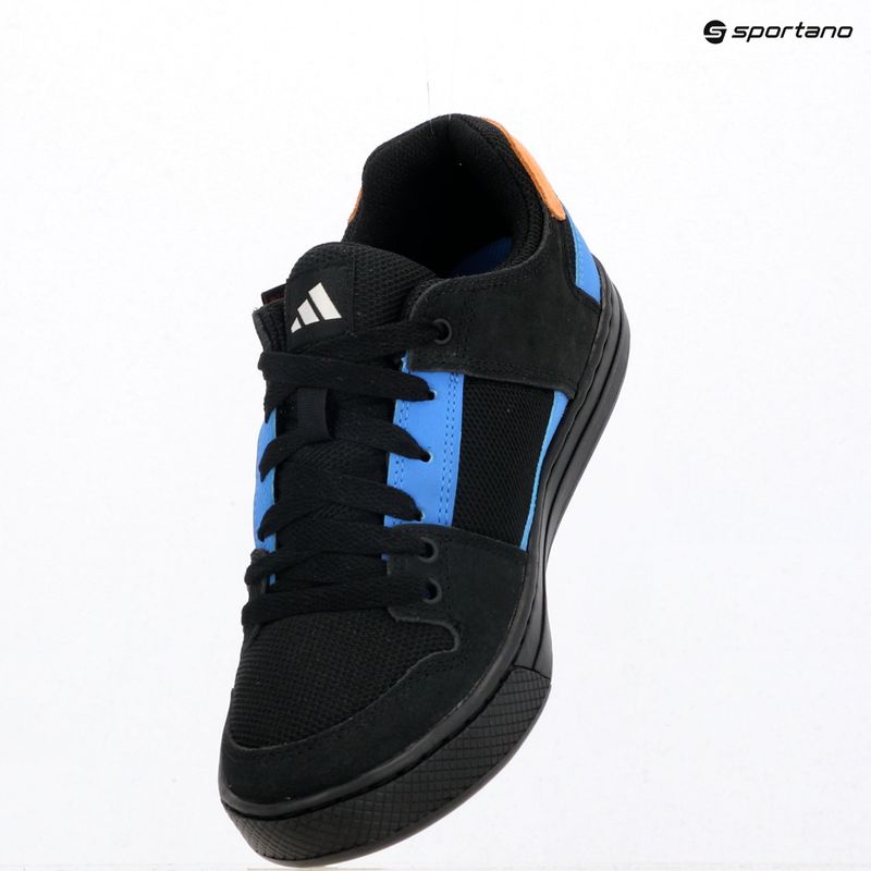 Vyriški platforminiai dviračių batai adidas FIVE TEN Freerider core black/off white/ray blue 9