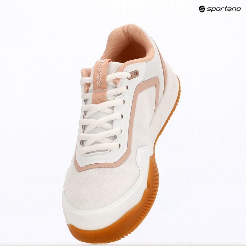 Moteriški teniso batai Wilson Courtglide white/cameo rose/gum 11