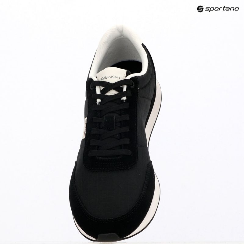 Vyriški batai Calvin Klein HM0HM02140 Retro Runner Ripstop Aop black/bright white 9
