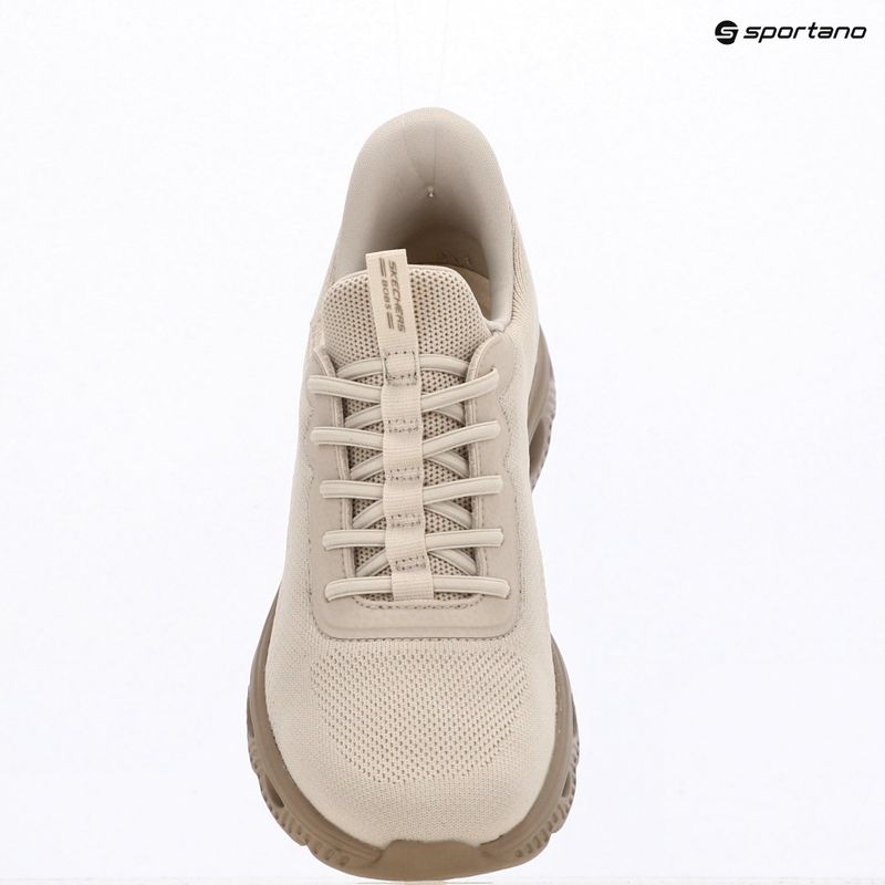 Moteriški batai SKECHERS Bobs Arc Waves beige 11