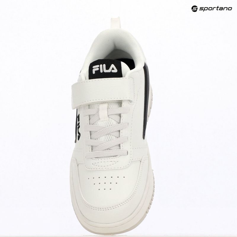 Vaikiški batai FILA Rega Nf Velcro white/black 15