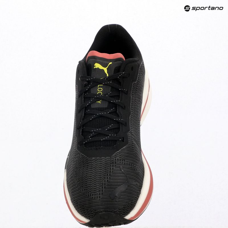 Moteriški bėgimo batai Puma Velocity Nitro WTR black/silver/yellow 9