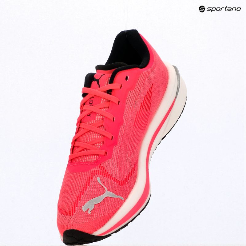 Moteriški bėgimo batai Puma Eternity Nitro sunblaze/white/black 9