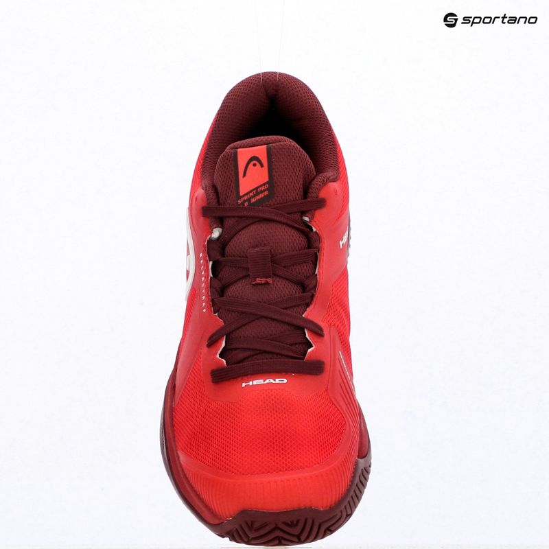 Vaikiški teniso batai HEAD Sprint Pro 4.0 Jr red/dark red 16