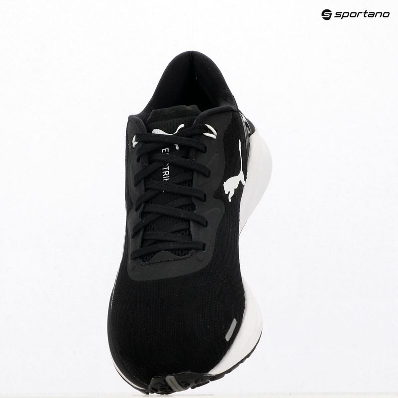 Moteriški bėgimo batai Puma Electrify Nitro 2 black/white 9