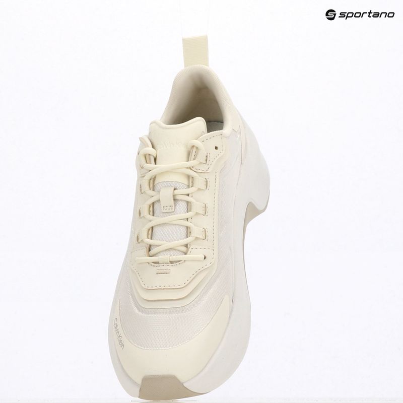 Moteriški batai Calvin Klein HW0HW03111 Chunky Runner Laceup HF BLST Nylon bright white/marshmallow 9
