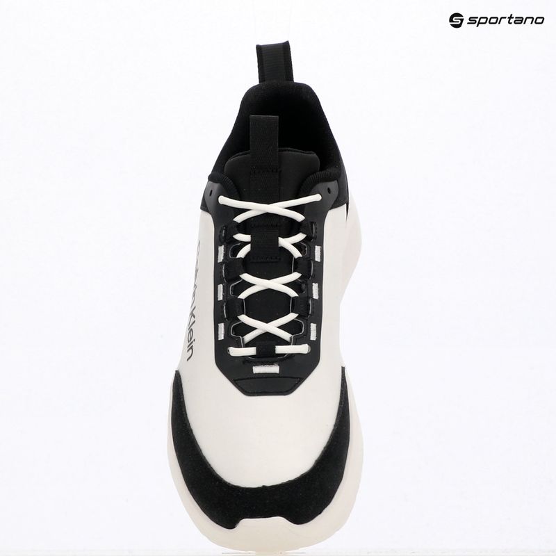 Vyriški batai Calvin Klein HM0HM02342 Light Eva Runn Essential Laceup Nylon Suede black/bright white 9