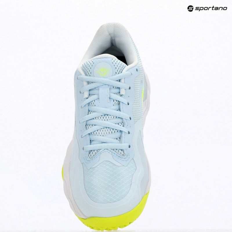 Moteriški teniso batai Mizuno Wave Enforce Court CC W ice water/lightning yellow/ancient 9