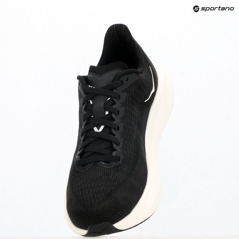 Moteriški bėgimo bateliai HOKA Mach 7 black/white 18